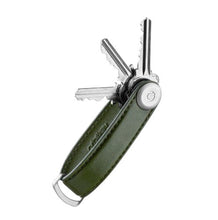 Carica l&#39;immagine nel visualizzatore di Gallery, Orbitkey Portachiavi Cactus Leather Green - STANGA Pelletteria
