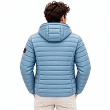 Carica l'immagine nel visualizzatore di Gallery, Piquadro Aero Quilt Piumino 100 Grammi Azzurro - STANGA Pelletteria
