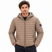 Carica l'immagine nel visualizzatore di Gallery, Piquadro Aero Quilt Piumino 100 Grammi Beige - STANGA Pelletteria
