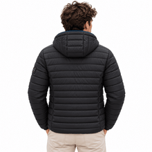 Carica l'immagine nel visualizzatore di Gallery, Piquadro Aero Quilt Piumino 100 Grammi Nero - STANGA Pelletteria
