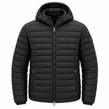 Carica l'immagine nel visualizzatore di Gallery, Piquadro Aero Quilt Piumino 100 Grammi Nero - STANGA Pelletteria
