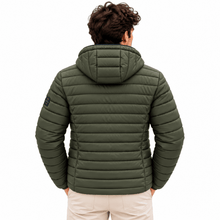 Carica l'immagine nel visualizzatore di Gallery, Piquadro Aero Quilt Piumino 100 Grammi Verde - STANGA Pelletteria

