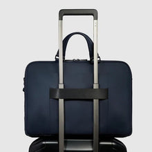 Carica l'immagine nel visualizzatore di Gallery, Piquadro Borsa Da Lavoro Porta Pc 15.6" Blu - STANGA Pelletteria
