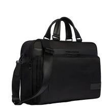 Carica l'immagine nel visualizzatore di Gallery, Piquadro Borsa Da Lavoro Porta Pc 15.6" Nero - STANGA Pelletteria

