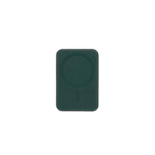 Carica l'immagine nel visualizzatore di Gallery, Piquadro Portacarte MagSafe In Pelle Con Anello Verde - STANGA Pelletteria
