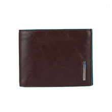 Carica l'immagine nel visualizzatore di Gallery, Piquadro Portafoglio Porta Carte Con RFID Blue Square Moro - STANGA Pelletteria
