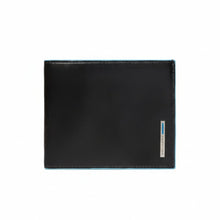 Carica l'immagine nel visualizzatore di Gallery, Piquadro Portafoglio Porta Carte Con RFID Blue Square Nero - STANGA Pelletteria
