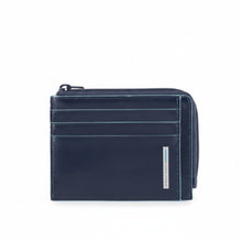 Carica l'immagine nel visualizzatore di Gallery, Piquadro Portamonete Con Portatessere Blue Square Blue2 - STANGA Pelletteria
