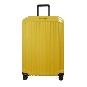Piquadro Trolley Grande A 4 Ruote Giallo - STANGA Pelletteria