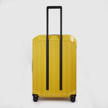 Carica l&#39;immagine nel visualizzatore di Gallery, Piquadro Trolley Medio A 4 Ruote Giallo - STANGA Pelletteria

