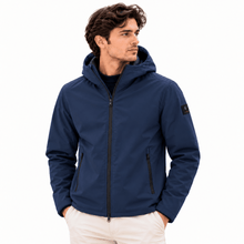 Carica l'immagine nel visualizzatore di Gallery, Piquadro Urban Shield Giacca Impermeabile Blu - STANGA Pelletteria
