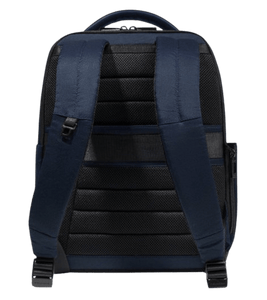Piquadro Zaino Per Computer 14" Con Tasca per AirPods Blu - STANGA Pelletteria