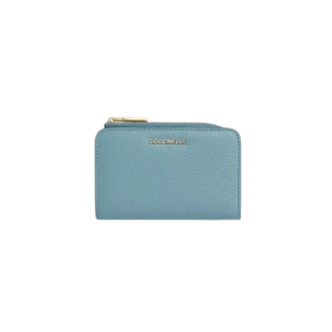 Portafoglio Coccinelle Metallic Artic Blu - STANGA Pelletteria