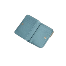 Carica l&#39;immagine nel visualizzatore di Gallery, Portafoglio Coccinelle Metallic Artic Blu - STANGA Pelletteria
