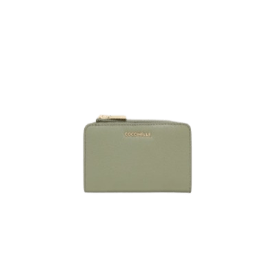 Portafoglio Coccinelle Metallic Soft Greenery - STANGA Pelletteria