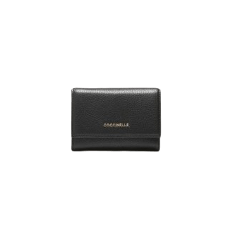 Portafoglio Coccinelle Metallic Soft Noir - STANGA Pelletteria