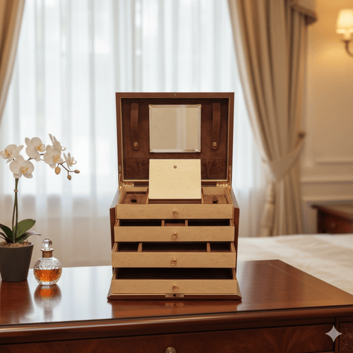 Portagioie in Radica - STANGA Pelletteria