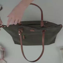 Carica e avvia il video nel visualizzatore di galleria, Bric's X-Collection Sportina Grande 3in1 In Tessuto Riciclato Ocean Blue
