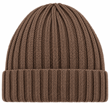 Carica l'immagine nel visualizzatore di Gallery, Riviera Berretto In Cashmere Costa 3 Brown - STANGA Pelletteria
