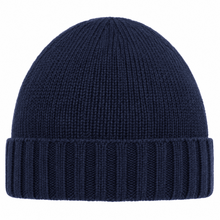Carica l'immagine nel visualizzatore di Gallery, Riviera Berretto In Cashmere Cupola Rasata Marine - STANGA Pelletteria
