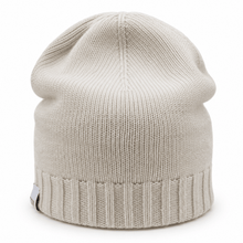 Carica l'immagine nel visualizzatore di Gallery, Riviera Berretto In Cashmere Double Face Panna/Silver - STANGA Pelletteria

