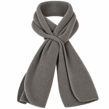 Carica l'immagine nel visualizzatore di Gallery, Riviera Collo In Cashmere Con Asola Donna Gris2 - STANGA Pelletteria
