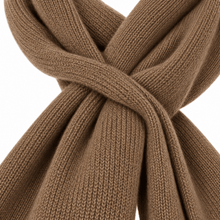 Carica l'immagine nel visualizzatore di Gallery, Riviera Collo In Cashmere Con Asola Donna Legno - STANGA Pelletteria
