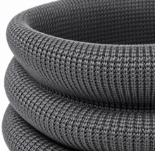 Carica l'immagine nel visualizzatore di Gallery, Riviera Collo In Cashmere Tubolare Gris2 - STANGA Pelletteria
