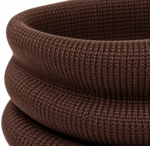 Carica l'immagine nel visualizzatore di Gallery, Riviera Collo In Cashmere Tubolare Legno - STANGA Pelletteria
