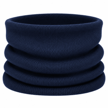 Carica l'immagine nel visualizzatore di Gallery, Riviera Collo In Cashmere Tubolare Marine - STANGA Pelletteria
