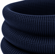 Carica l'immagine nel visualizzatore di Gallery, Riviera Collo In Cashmere Tubolare Notturno - STANGA Pelletteria
