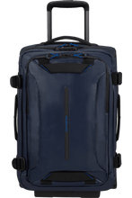 Carica l&#39;immagine nel visualizzatore di Gallery, Samsonite Borsone Ecodiver con ruote a doppio comparto 55 cm Blue Nights - STANGA Pelletteria

