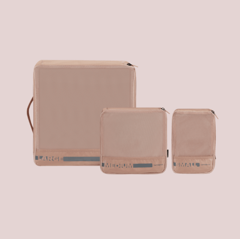 Samsonite Pack - Sized Set Di 3 Organizzatori Da Viaggio Rose - STANGA Pelletteria
