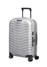 Carica l&#39;immagine nel visualizzatore di Gallery, Samsonite Proxis Trolley espandibile (4 ruote) 55cm Argento - STANGA Pelletteria
