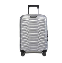 Carica l&#39;immagine nel visualizzatore di Gallery, Samsonite Proxis Trolley espandibile (4 ruote) 55cm Argento - STANGA Pelletteria
