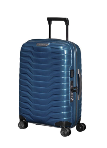 Samsonite Proxis Trolley espandibile (4 ruote) 55cm Petrol Blue - STANGA Pelletteria