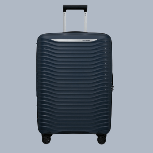 Samsonite Upscape Trolley Exp (4 ruote) 68cm Blue Night - STANGA Pelletteria