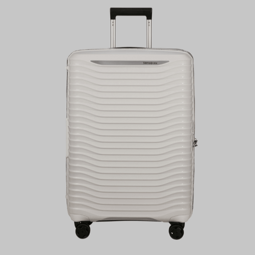 Samsonite Upscape Trolley Exp (4 ruote) 68cm Cloud White - STANGA Pelletteria