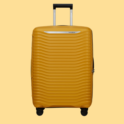 Samsonite Upscape Trolley Exp (4 ruote) 68cm Yellow - STANGA Pelletteria