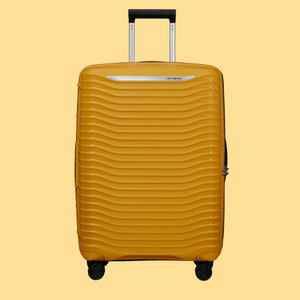Samsonite Upscape Trolley Exp (4 ruote) 68cm Yellow - STANGA Pelletteria