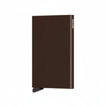 Carica l'immagine nel visualizzatore di Gallery, Secrid Cardprotector Brown - STANGA Pelletteria
