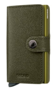 Secrid Miniwallet Crisple Kelp - STANGA Pelletteria