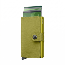 Carica l'immagine nel visualizzatore di Gallery, Secrid Miniwallet Crisple Lime - STANGA Pelletteria
