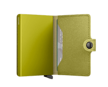 Carica l&#39;immagine nel visualizzatore di Gallery, Secrid Miniwallet Crisple Lime - STANGA Pelletteria
