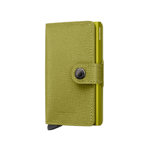 Secrid Miniwallet Crisple Lime - STANGA Pelletteria
