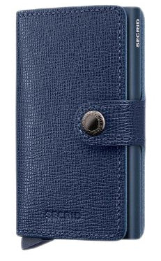 Secrid Miniwallet Crisple Navy - STANGA Pelletteria
