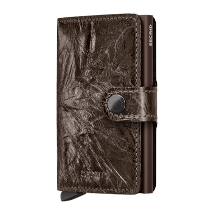 Secrid Miniwallet Crunch Bronze - STANGA Pelletteria