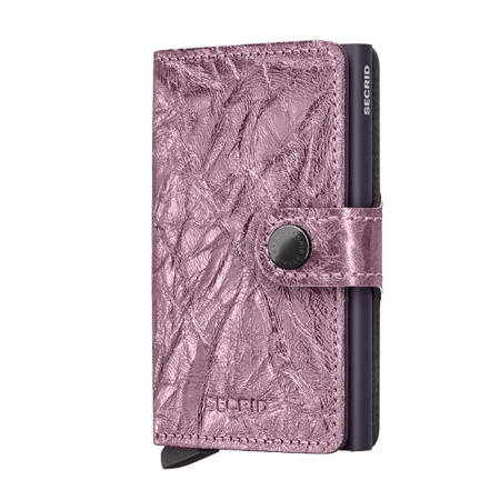 Secrid Miniwallet Crunch Pink - STANGA Pelletteria
