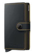 Secrid Miniwallet Matte Black&Ocre - STANGA Pelletteria