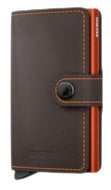 Secrid Miniwallet Matte Truffle&Orange - STANGA Pelletteria